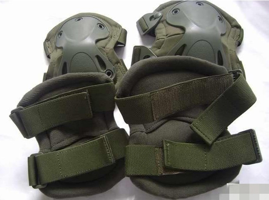2013 new Tactical protection knee pads&elbow pads set GREEN